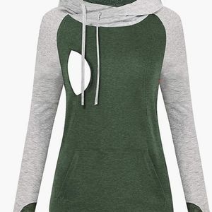 Maternity/ nursing hoodie sweater